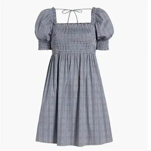 Hill House Tai Check Athena Nap Dress
